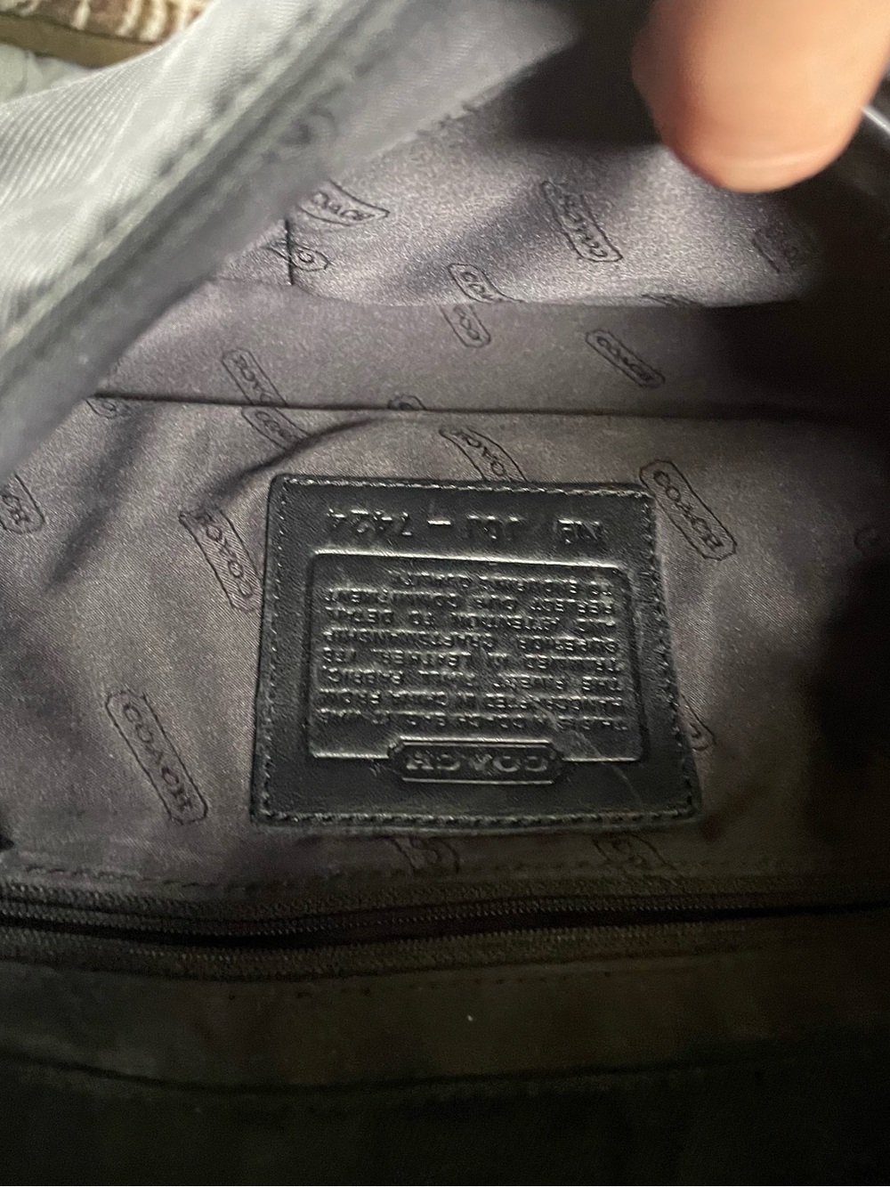 Coach Mercer Black Shoulder Bag - Picture 12 of 14